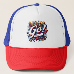 Custom Team Pride Mascot Trucker Hat
