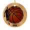 Custom Techno Meets Vintage Basketball Ornaments