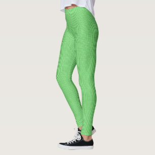 Custom Template Add Image Text Womens Yellow Green Leggings