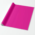 Custom Template Elegant Solid Colour Hot Pink Gift Wrapping Paper<br><div class="desc">Custom Modern Elegant Custom Hot Pink Solid Colour Blank Template Crafts & Party Supplies Gift Wrapping Supplies / 30 inches x 6 feet Gift Wrapping Paper. Buy / Order Wrapping Papers Online Shop.</div>