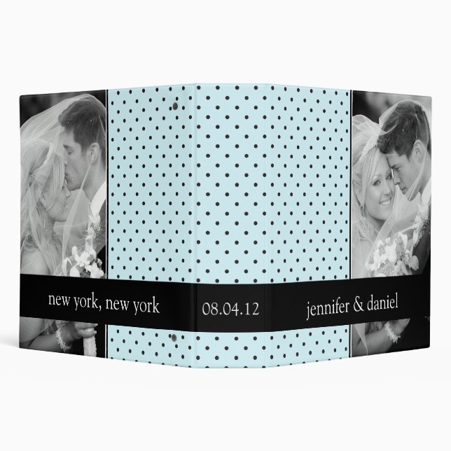 Custom Template Photo Wedding Album Binder (Background)