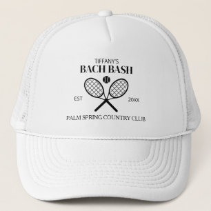 Custom Tennis Bachelorette Party Tennis Bach Party Trucker Hat