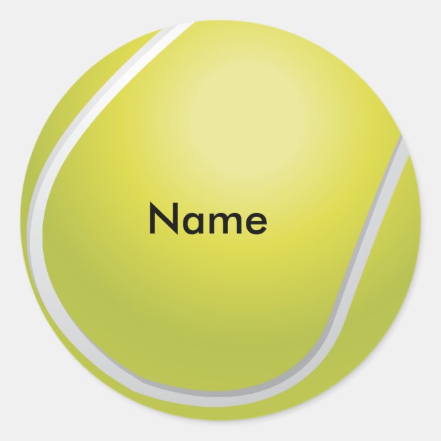 Custom Tennis Ball Stickers (Front)