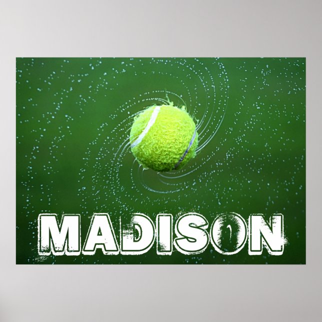Custom Tennis Poster (Front)
