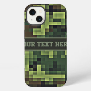 Custom Text Abstract Camo iPhone 6 case