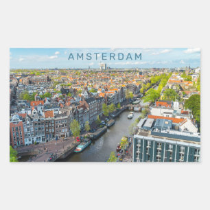 Custom Text Amsterdam Sticker