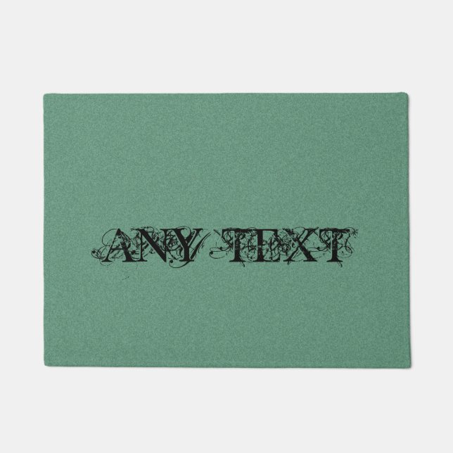 Custom Text and Colour Doormat (Front)