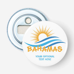 Custom Text Bahamas Bottle Opener