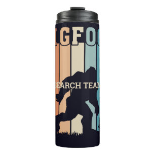 Custom Text Bigfoot Thermal Tumbler