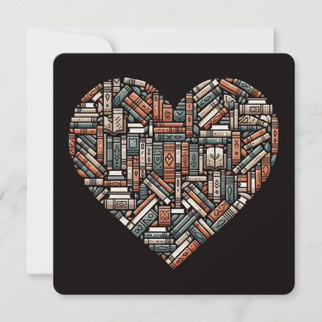 Custom Text Book Club Invitation (Front)