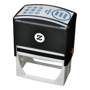 Custom Text Business Logo Personalized Self-inkin Self-inking Stamp