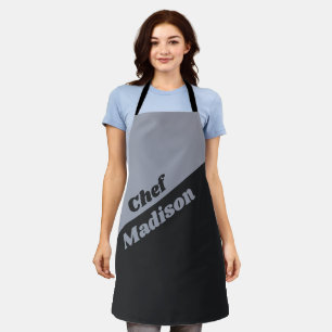 Custom text Chef apron