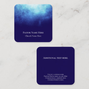 Custom Text Christian Church Pastor Personalized  Calling Card