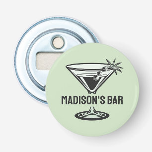 Custom Text Cocktail Bottle Opener