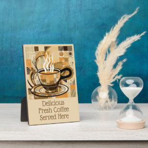 Custom Text Coffee Plaque