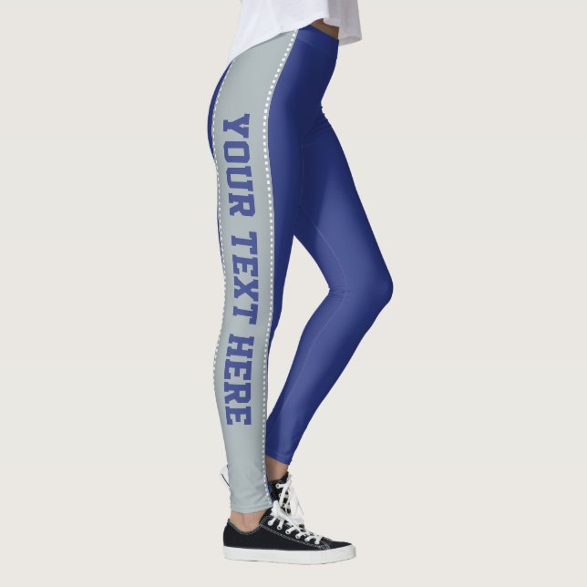 Custom text & colour leggings (Right)