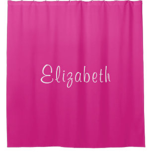 Custom Text & Colour Name Template Modern Pink