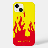 [Custom text & colour] stylized flames