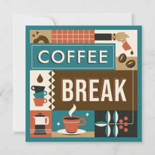 Custom Text Colourful Coffee Quotes
