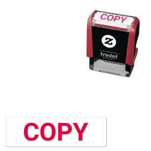 Custom Text COPY Self-Inking Office Stamp