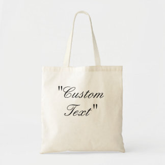 Custom Text, Customized Bag, Custom Bag, Custom Tote Bag