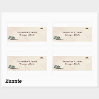 Custom Text Design Studio Marbled Chair Lamp Label
