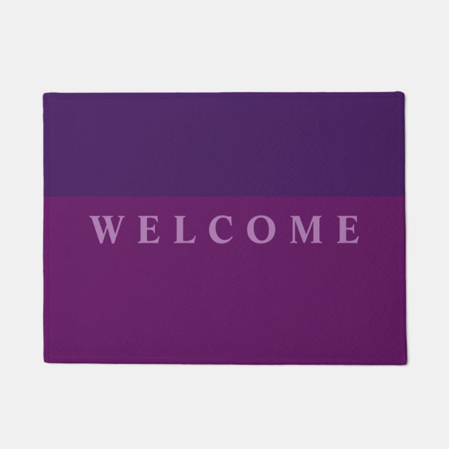 custom text doormat (Front)