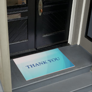 custom text doormat
