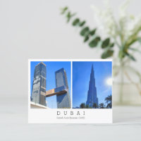 Custom text,  Dubai, United Arab Emirates Postcard