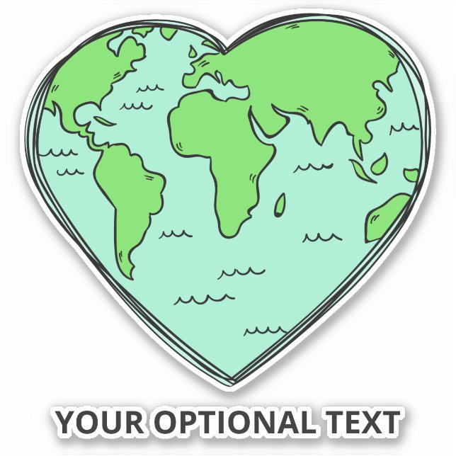 Custom text Earth Love (Front)