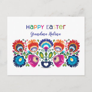 Custom Text Easter Folklore,   Postcard