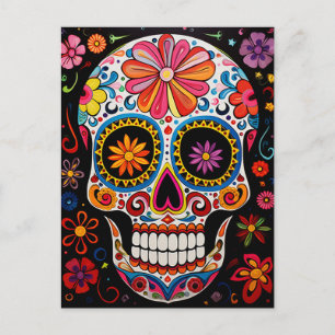 Custom text 💀Exquisite Día de Muertos Postcard