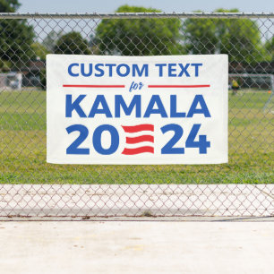 Custom Text for Kamala 2024 Banner