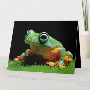 Custom Text Frog Card