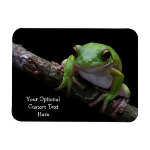 Custom Text Frog Magnet