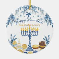 Custom text Hanukkah Harmony Keepsake