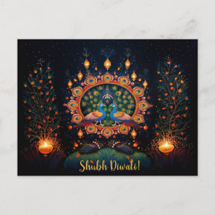 Custom text 🦚🛕🤩 Happy Diwali  Postcard
