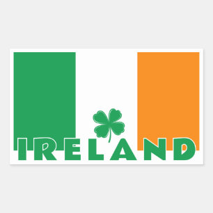 Custom Text Ireland Sticker