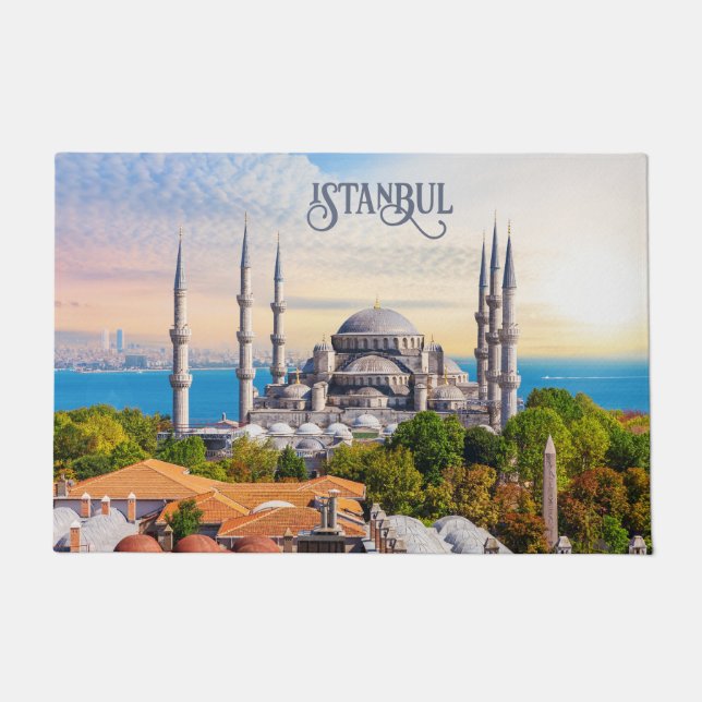 Custom Text Istanbul Doormat (Front)