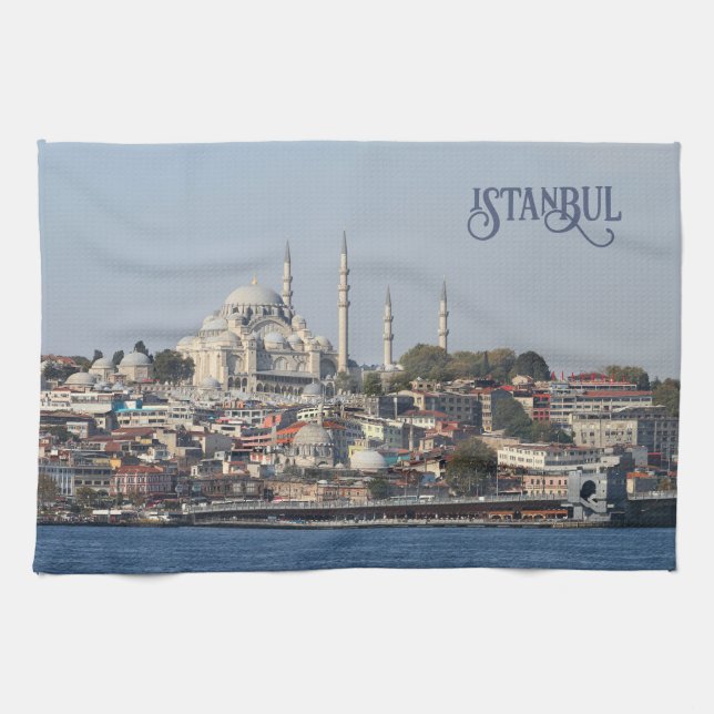 Custom Text Istanbul Kitchen Towel (Horizontal)