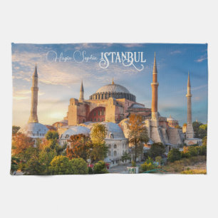 Custom Text Istanbul Kitchen Towel