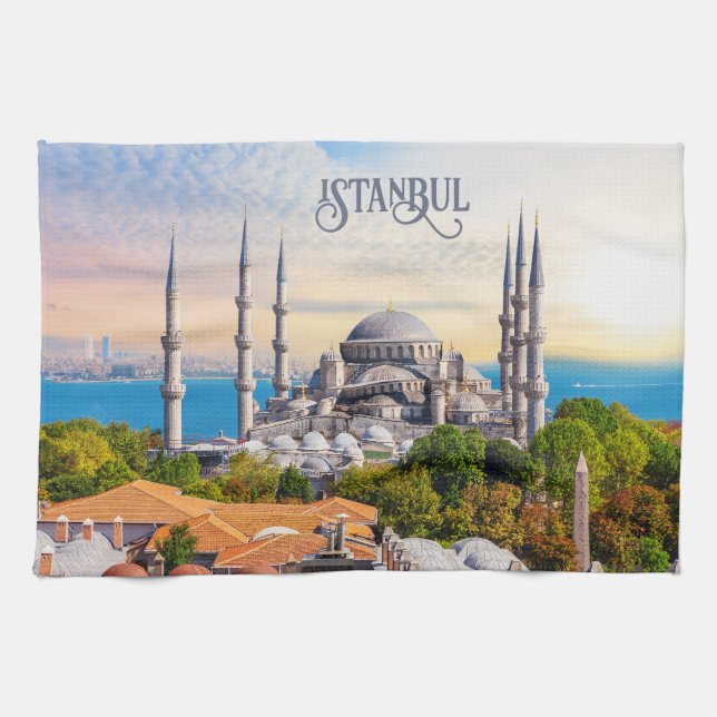 Custom Text Istanbul Kitchen Towel (Horizontal)