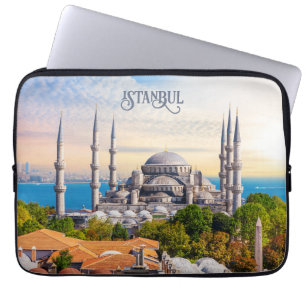 Custom Text Istanbul Laptop Sleeve