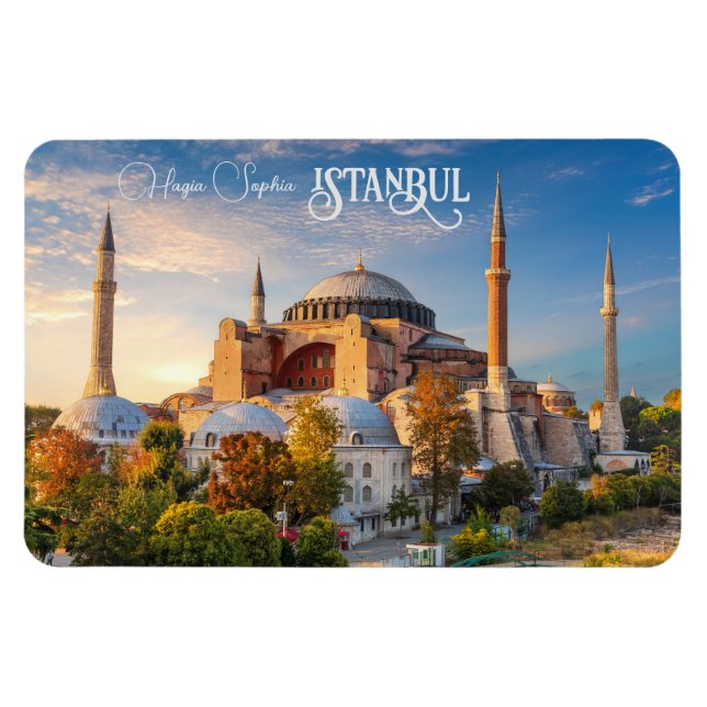 Custom Text Istanbul Magnet (Horizontal)