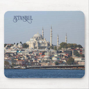 Custom Text Istanbul Mouse Pad