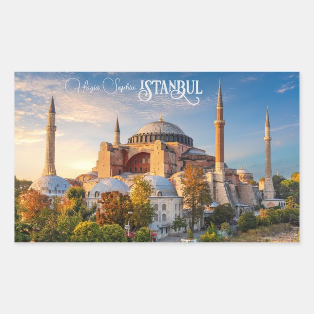 Custom Text Istanbul Sticker (Front)