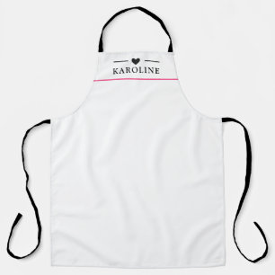 Custom Text, Kitchen Apron
