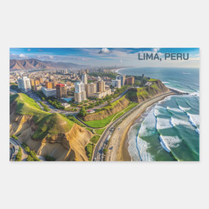 Custom Text Lima, Peru Sticker