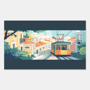 Custom Text Lisbon Portugal Sticker