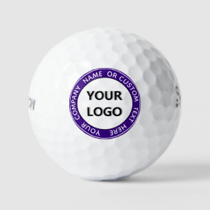 Custom Text Logo and Colours Promotional Golf Ball
